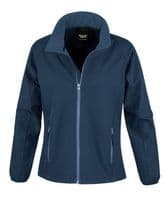 WICK CLUB LADIES SOFTSHELL JACKET WITH EMBROIDERED LOGO